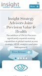 Mobile Screenshot of insightstrategyadvisors.com